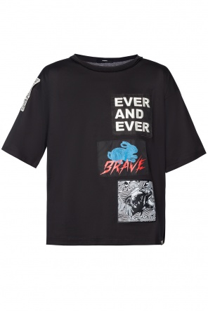 Patched t-shirt, zdjęcie 1 Patched t-shirt od Diesel